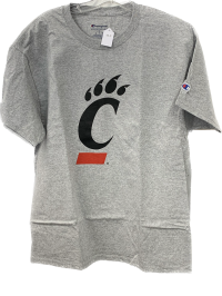 Cincinnati Bearcats "C" Tee - Grey